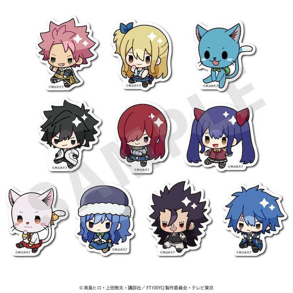 『FAIRY TAIL 100年クエスト』トレーディングステッカー(全10種)【BOX】